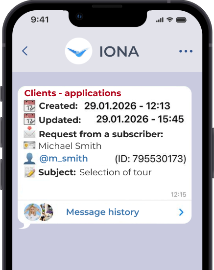Monitor your sales directly in Messenger